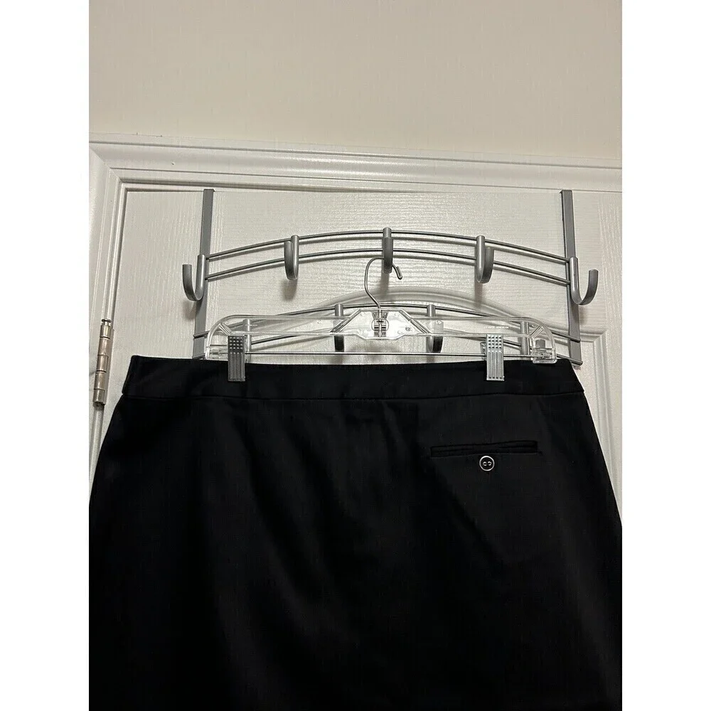 Vintage Bloomingdales‎ Skirt Pencil Straight Black Women’s Sz 16 Classic Career